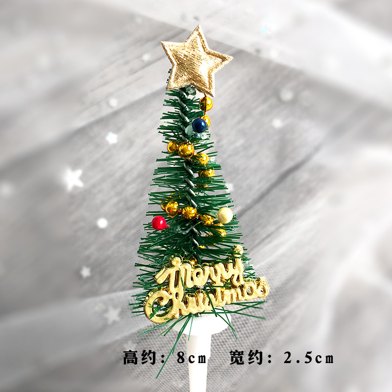 Christmas Cake Plug-in Christmas Tree Cake Decoration Card Arrangement Garland Pine Cone Bell Party Dessert Table Christmas Cake Plug-in Christmas Tree Cake Decoration Card Arrangement Garland Pine Cone Bell Party Dessert Table