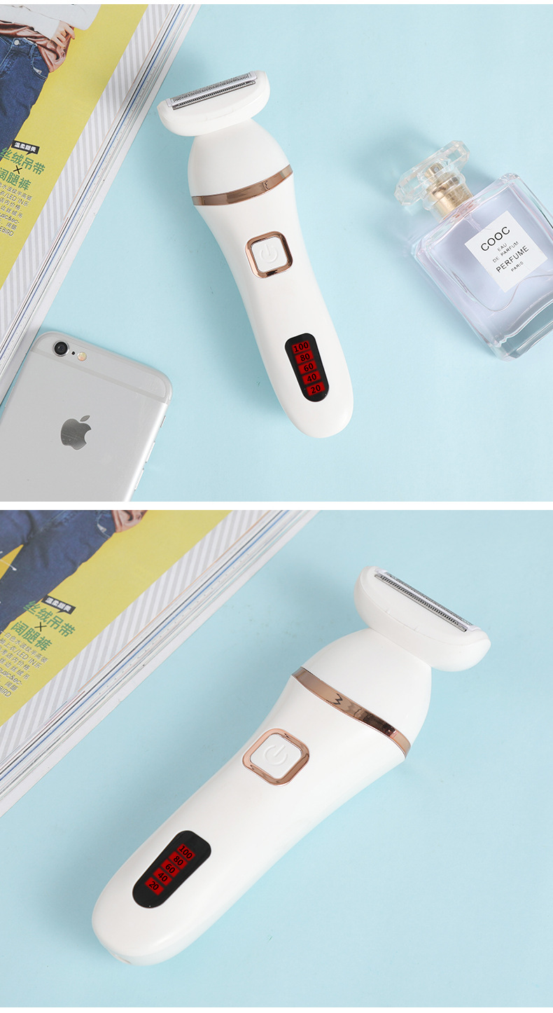 Rechargeable depilator body wash to shaver underarm hair underarm home electric depilator ms OEM