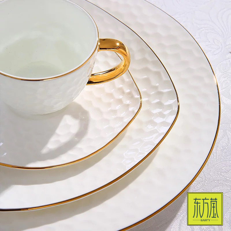 Oriental Ying Bone China Western Tableware Table Bone China Dinner Plate Bone China Steak Plate Model Room Tableware Ceramic Dinner Plate Oriental Ying Bone China Western Tableware Table Bone China Dinner Plate Bone China Steak Plate Model Room Tableware Ceramic Dinner Plate