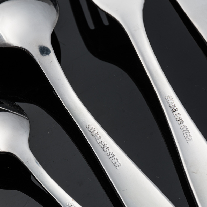 High - grade stainless steel thickened knife and fork spoon steak western meal knife and fork spoon set three sets of four sets of gifts High - grade stainless steel thickened knife and fork spoon steak western meal knife and fork spoon set three sets of four sets of gifts