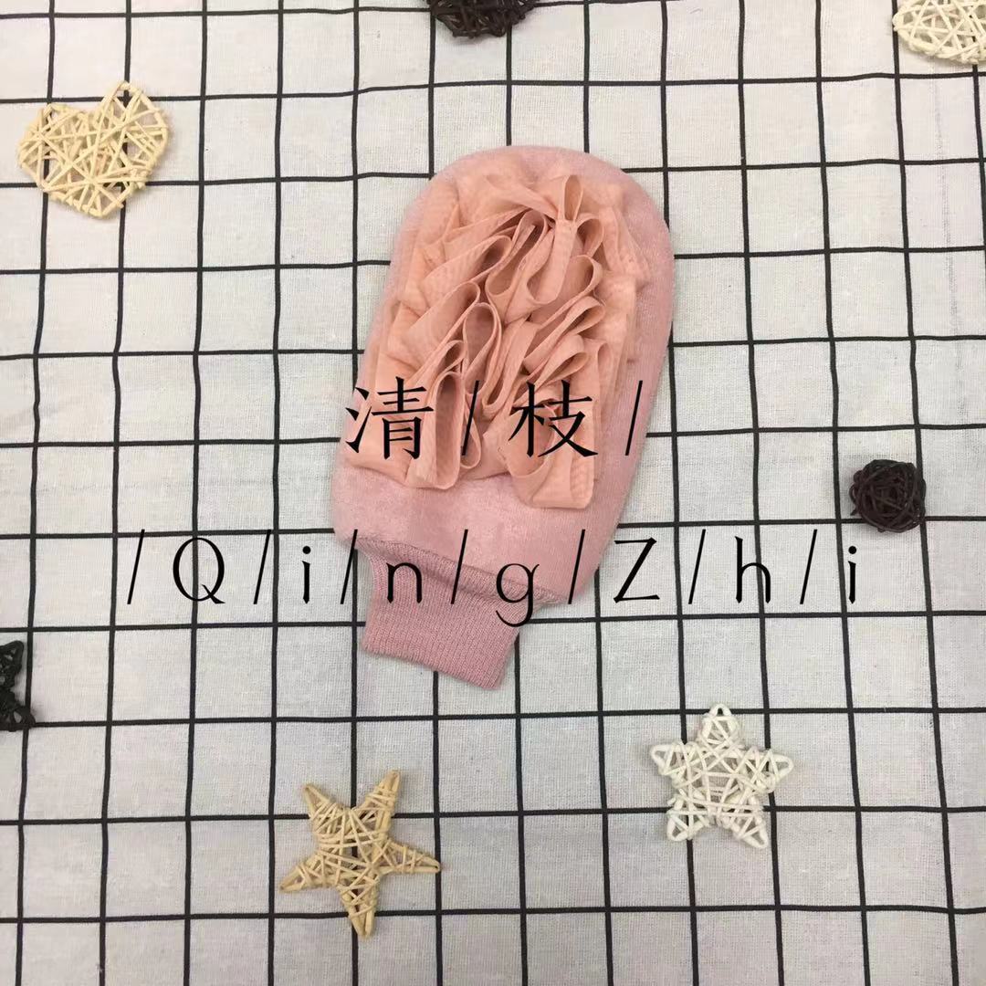 Qingzhi Brand Light Color Series Mesh Sponge Wash Cloth Bath Gloves Foaming Clean Skin Qingzhi Brand Light Color Series Mesh Sponge Wash Cloth Bath Gloves Foaming Clean Skin