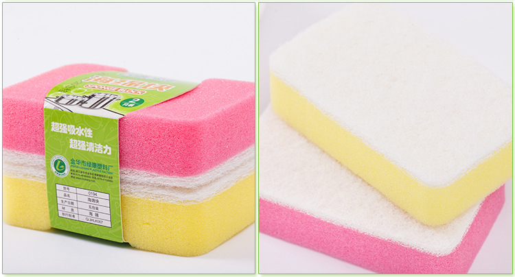 Factory Wholesale High-Density Dishwashing Sponge Kitchen Clean Water Absorption Oil-Free Special Wash Tenacious Stains Sponge Factory Wholesale High-Density Dishwashing Sponge Kitchen Clean Water Absorption Oil-Free Special Wash Tenacious Stains Sponge