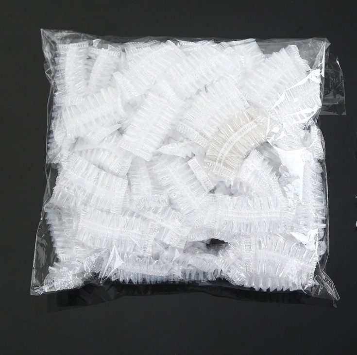 Disposable Transparent Waterproof Earmuffs Hair Dye Bath Earmuffs Shampoo Bath Get One&#039;s Ears Pierced Anti-Ear