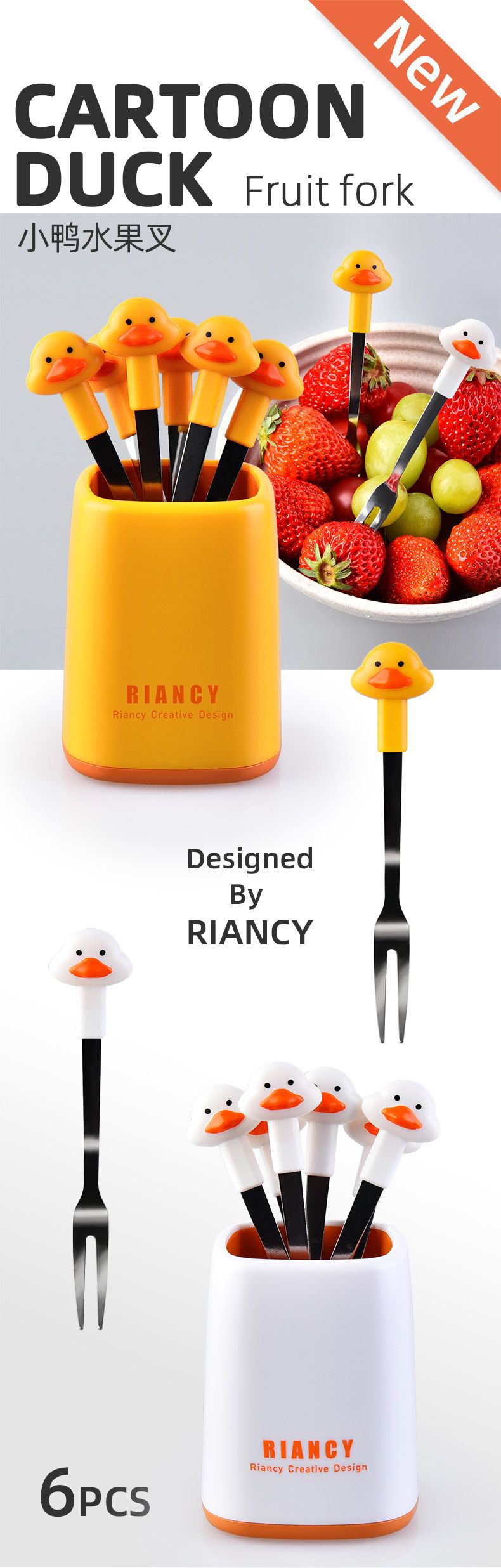 Household Creative Rb573 Cartoon Calf Stainless Steel Fruit Fork Restaurant Cake Moon Cake Fork Dessert Biscuit Fork Household Creative Rb573 Cartoon Calf Stainless Steel Fruit Fork Restaurant Cake Moon Cake Fork Dessert Biscuit Fork