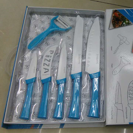 Gift set kitchen knife spray paint knife printing knife five-piece set fruit knife chef knife direct selling