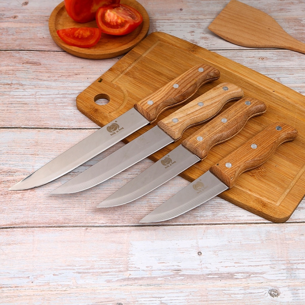 Manufacturers Customize All Kinds of Wooden Handle Stainless Steel Kitchen Knives Chef Knife Household Fruit Knife a Large Number of in Stock Wholesale Manufacturers Customize All Kinds of Wooden Handle Stainless Steel Kitchen Knives Chef Knife Household Fruit Knife a Large Number of in Stock Wholesale