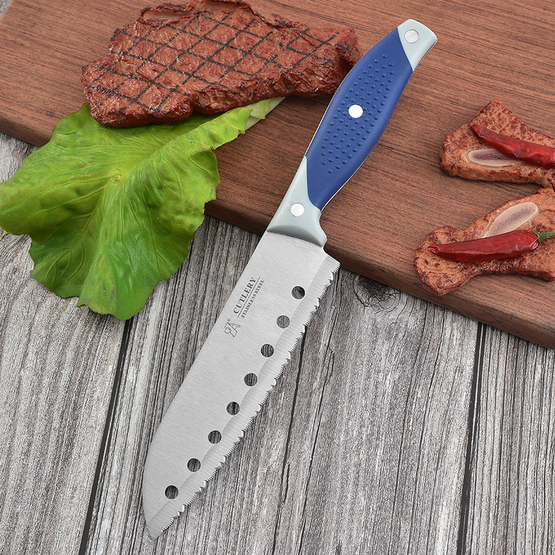 Brand a Foreign Trade Stainless Steel Knife Kitchen Set Chef Knife Kitchen Knife Bread Knife Cleaver Fruit Knife Slicing Knife
