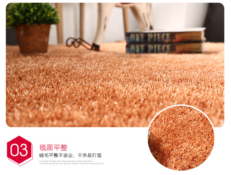 Nordic Living Room Coffee Table Carpet Disposable Household Bedroom Light Luxury Bedside Blanket Exhibition Hall Plush Decorative Bright Silk Floor Mat Nordic Living Room Coffee Table Carpet Disposable Household Bedroom Light Luxury Bedside Blanket Exhibition Hall Plush Decorative Bright Silk Floor Mat