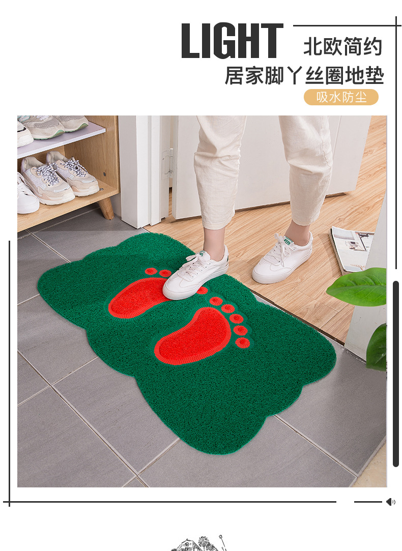 Special silk ring mat carpet at doormat doormat doormat for entrance hall Special silk ring mat carpet at doormat doormat doormat for entrance hall