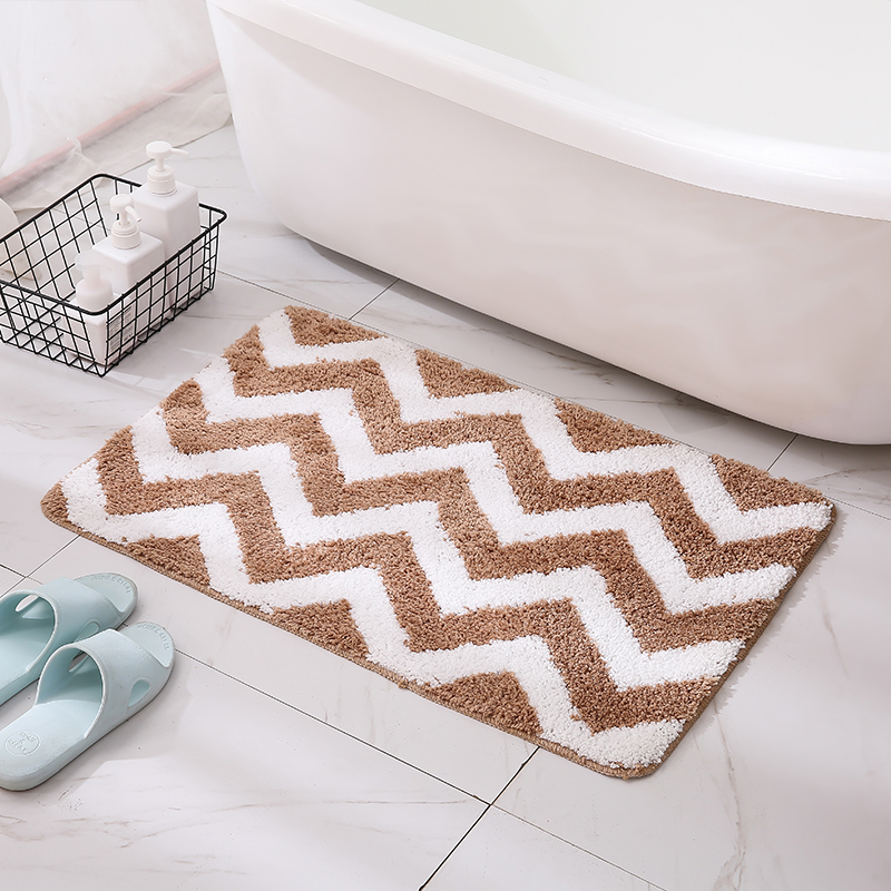 Simple bathroom door absorbent non-slip mat mat carpet door cross-border hair replacement
