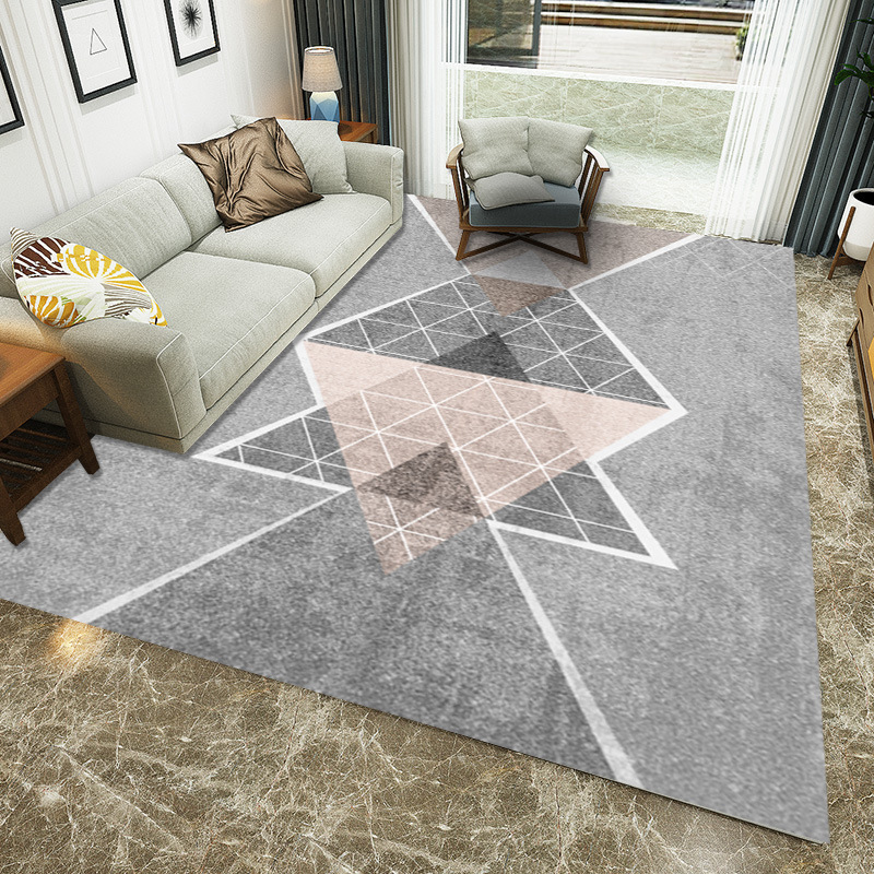 Cross-Border 3D Printing Ink Carpet Living Room Sofa Coffee Table Cushion Bedroom Bedside Geometric Blanket Door Mat Cross-Border 3D Printing Ink Carpet Living Room Sofa Coffee Table Cushion Bedroom Bedside Geometric Blanket Door Mat
