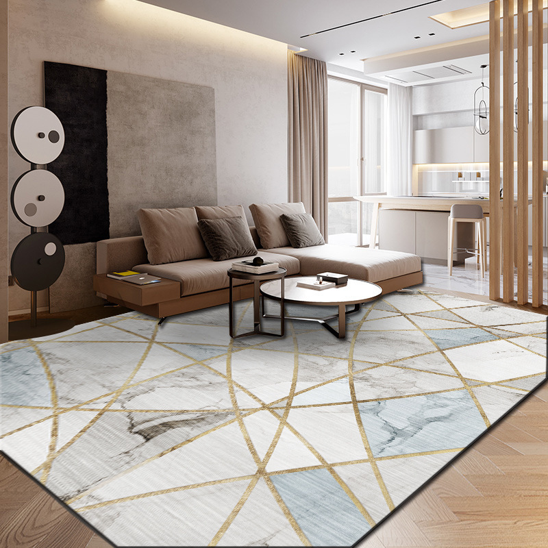 Cross-Border 3D Printing Ink Carpet Living Room Sofa Coffee Table Cushion Bedroom Bedside Geometric Blanket Door Mat Cross-Border 3D Printing Ink Carpet Living Room Sofa Coffee Table Cushion Bedroom Bedside Geometric Blanket Door Mat