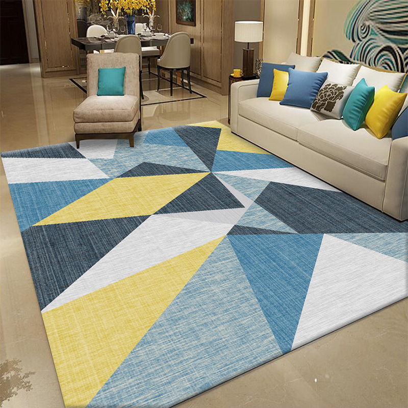 Cross-Border 3D Printing Ink Carpet Living Room Sofa Coffee Table Cushion Bedroom Bedside Geometric Blanket Door Mat Cross-Border 3D Printing Ink Carpet Living Room Sofa Coffee Table Cushion Bedroom Bedside Geometric Blanket Door Mat