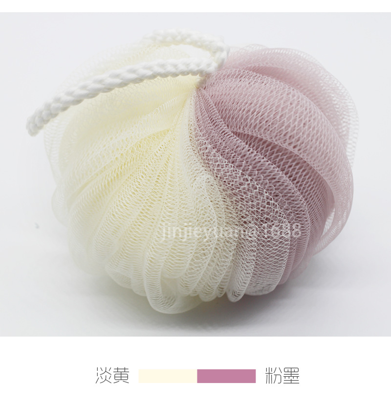 Jieeurasia 2018 B001 Japanese Style Color Matching Bath Ball Large Size 60G Bath Back Rub Wholesale and Retail Jieeurasia 2018 B001 Japanese Style Color Matching Bath Ball Large Size 60G Bath Back Rub Wholesale and Retail