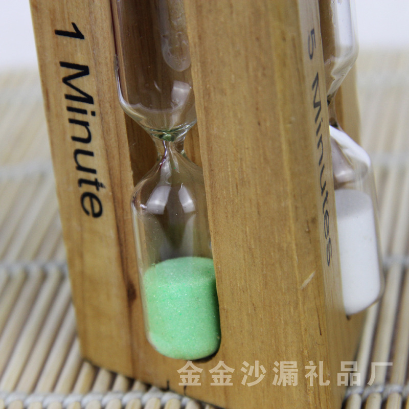 Creative Home Furnishing decoration 1 - 5 minutes of various color wooden hourglass hourglass Creative Home Furnishing decoration 1 - 5 minutes of various color wooden hourglass hourglass