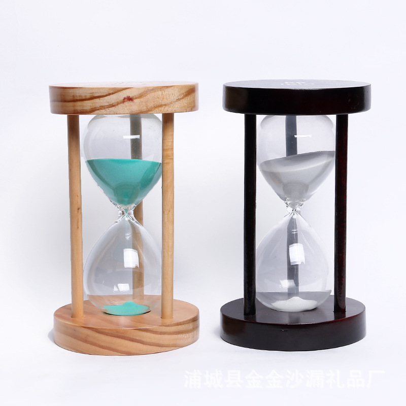 Pine wood hourglass hourglass hourglass hourglass hourglass timer creative premium