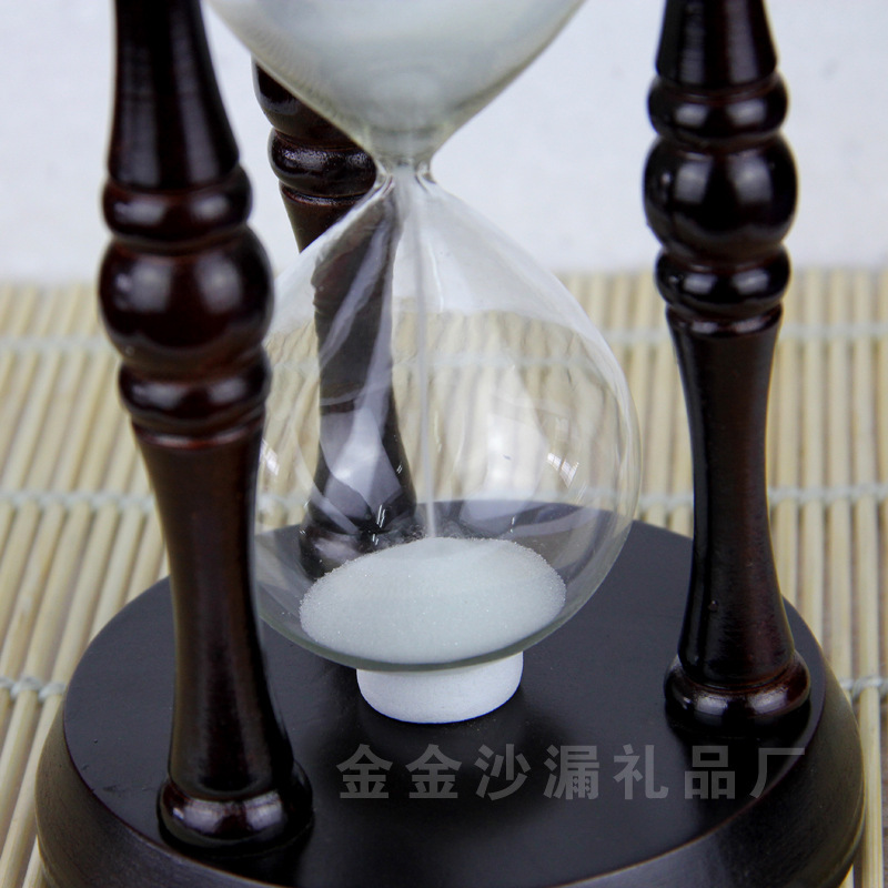 Jin Jin hourglass new idea hourglass timer wooden hourglass creative hourglass simple home Jin Jin hourglass new idea hourglass timer wooden hourglass creative hourglass simple home