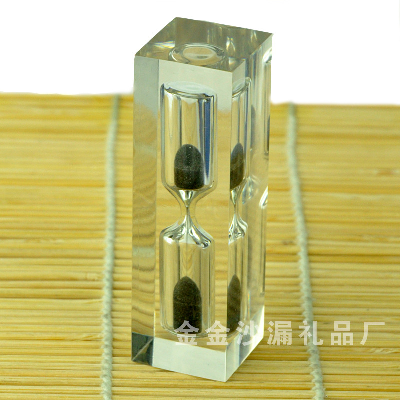 Crystal 3 minutes time hourglass creative time 3 minutes hourglass exquisite crystal timing 3 minutes
