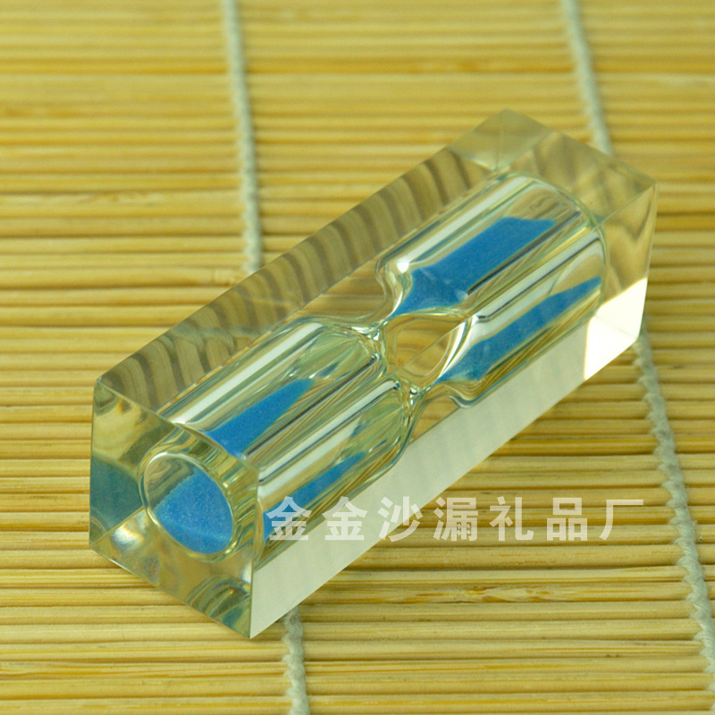Crystal 3 minutes time hourglass creative time 3 minutes hourglass exquisite crystal timing 3 minutes