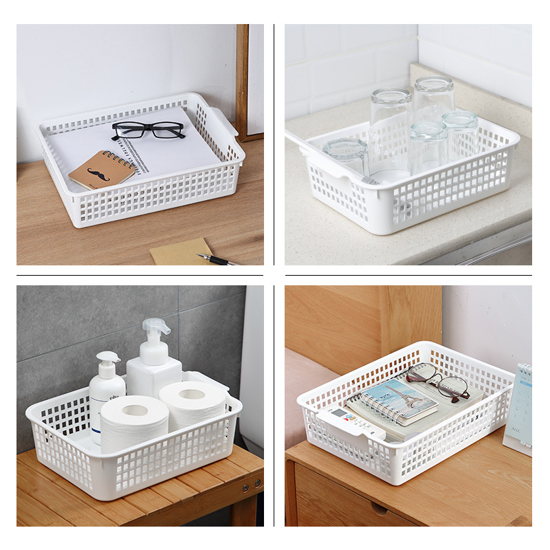 Desktop Storage Basket Bathroom Storage Basket Plastic Storage Baskets Japanese Snacks Storage Basket Bathroom Sundries Storage Basket