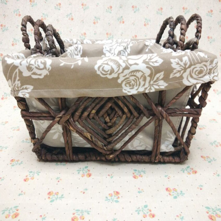 Iron manufacturers selling corn husks and straw storage an idyllic snack baskets storage baskets handmade debris basket