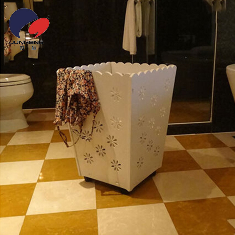 Hollow out dirty blue storage baskets clothing barrel storage baskets of dirty clothes storage box Z1732