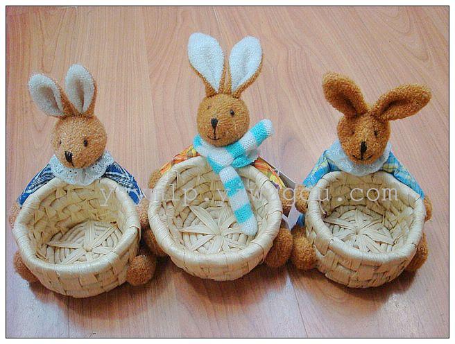 Manufacturers selling Easter egg Bunny storage basket can be mounted straw storage baskets storage baskets Manufacturers selling Easter egg Bunny storage basket can be mounted straw storage baskets storage baskets