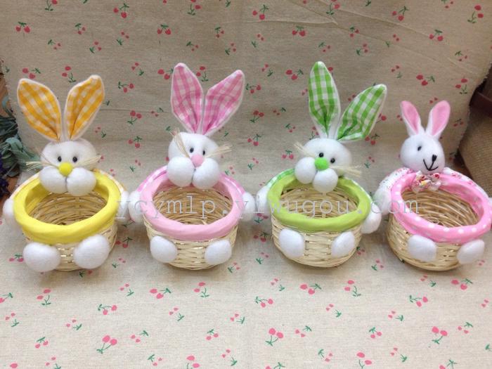 Manufacturers selling Easter egg Bunny storage basket can be mounted straw storage baskets storage baskets Manufacturers selling Easter egg Bunny storage basket can be mounted straw storage baskets storage baskets