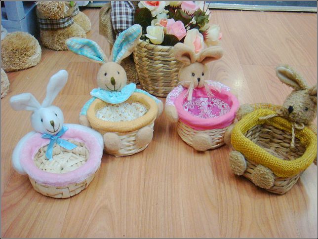 Manufacturers selling Easter egg Bunny storage basket can be mounted straw storage baskets storage baskets Manufacturers selling Easter egg Bunny storage basket can be mounted straw storage baskets storage baskets