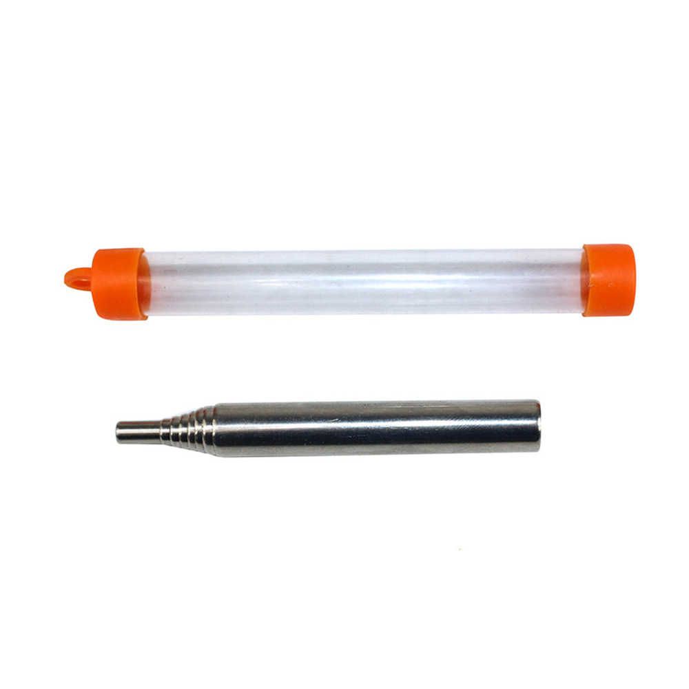 Steel Fire Blowing Tube Fire Blowing Tube Pocket Bellow Camping Fire Making Tool Retractable Fire Blowing Stick