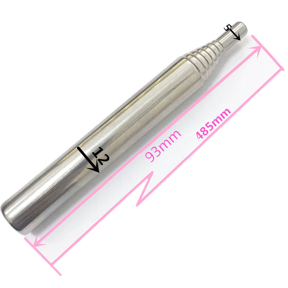 Steel Fire Blowing Tube Fire Blowing Tube Pocket Bellow Camping Fire Making Tool Retractable Fire Blowing Stick
