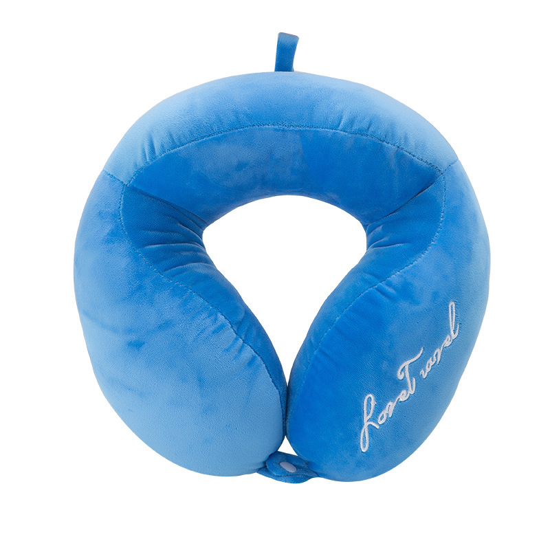 Cartoon Neck Pillow U-Shape Pillow Cervical Pillow Nap Driving Travel Neck Bolster Company Activity Gifts Can Be Customized Logo