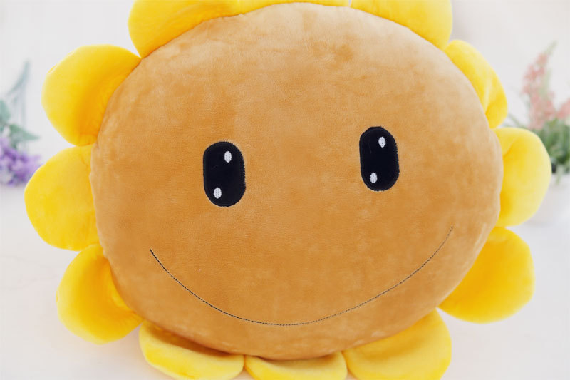 SUNFLOWER Bolster Sunflower Hand Warmers Hand Cushion Sunshine Smiley Face Activity Afternoon Nap Pillow Gift Customization