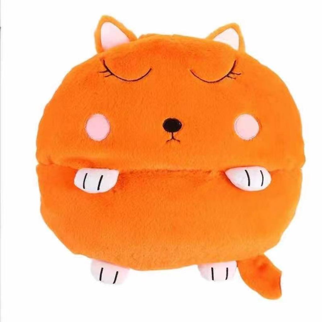 New Cross-Border Happy Nappers Children Bolster Pillow Folding Anti-Kicking Blanket Autumn and Winter Cartoon Sleeping Bag