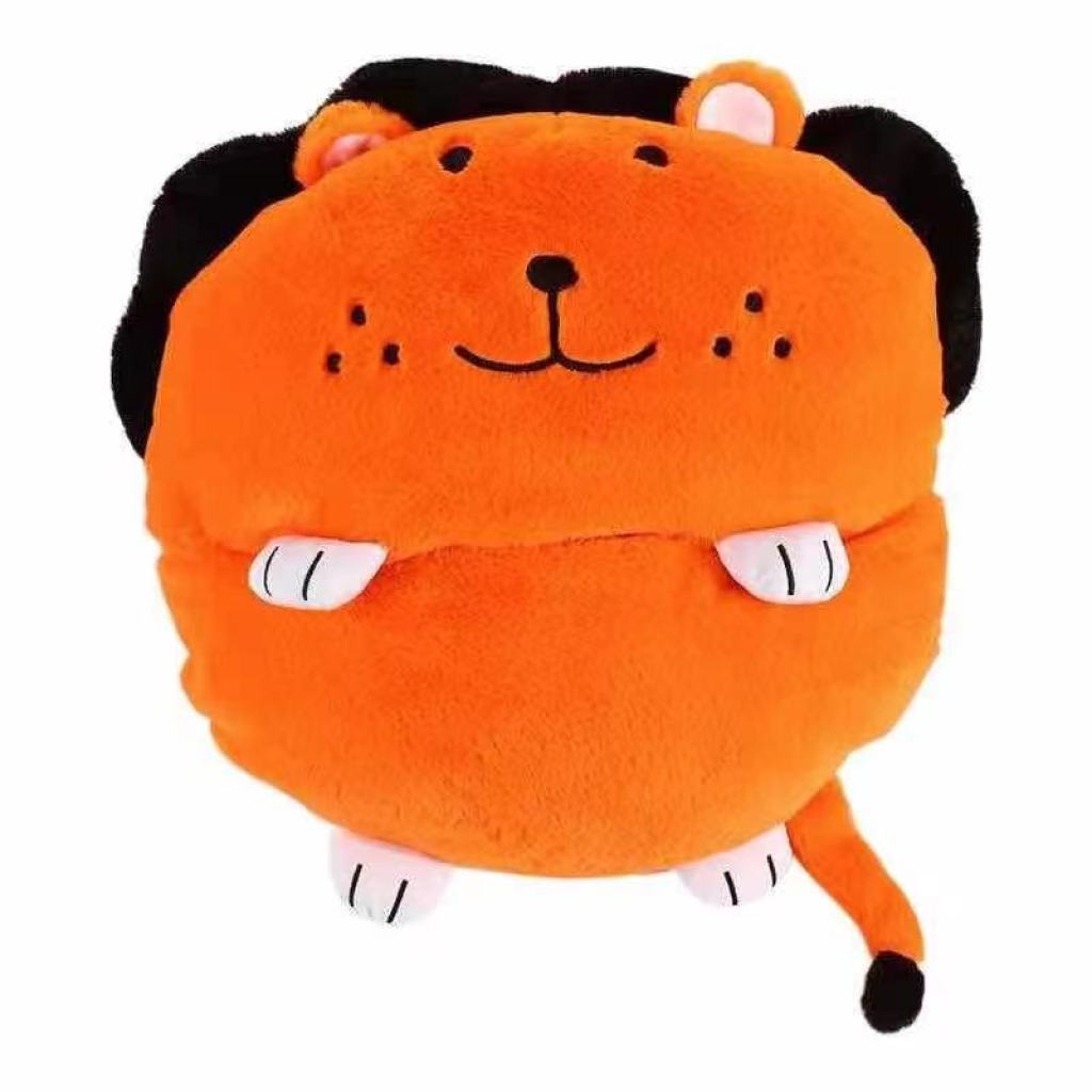 New Cross-Border Happy Nappers Children Bolster Pillow Folding Anti-Kicking Blanket Autumn and Winter Cartoon Sleeping Bag