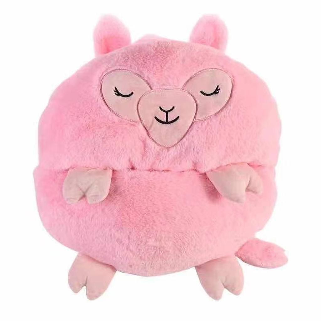 New Cross-Border Happy Nappers Children Bolster Pillow Folding Anti-Kicking Blanket Autumn and Winter Cartoon Sleeping Bag