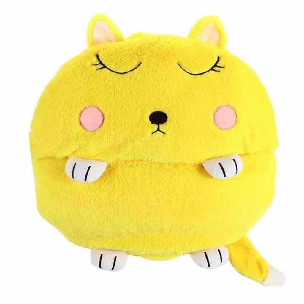 New Cross-Border Happy Nappers Children Bolster Pillow Folding Anti-Kicking Blanket Autumn and Winter Cartoon Sleeping Bag