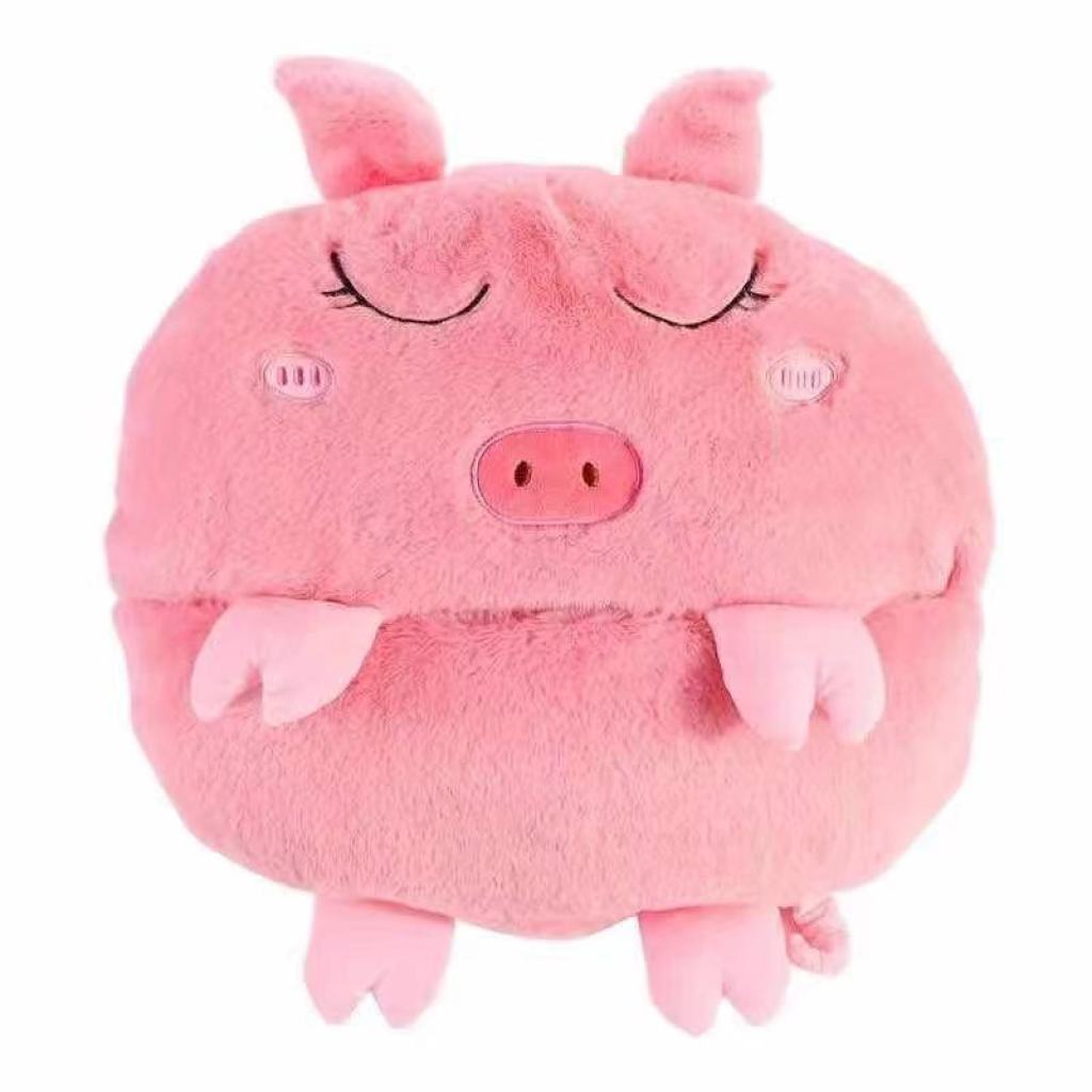 New Cross-Border Happy Nappers Children Bolster Pillow Folding Anti-Kicking Blanket Autumn and Winter Cartoon Sleeping Bag
