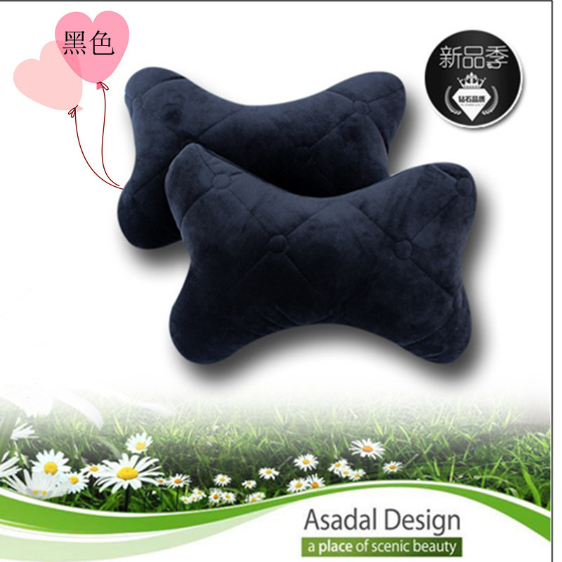 Factory Direct Sales Car Neck Pillow Winter Plush Automotive Headrest All-Match Super Hot Side Pillow Neck Bolster