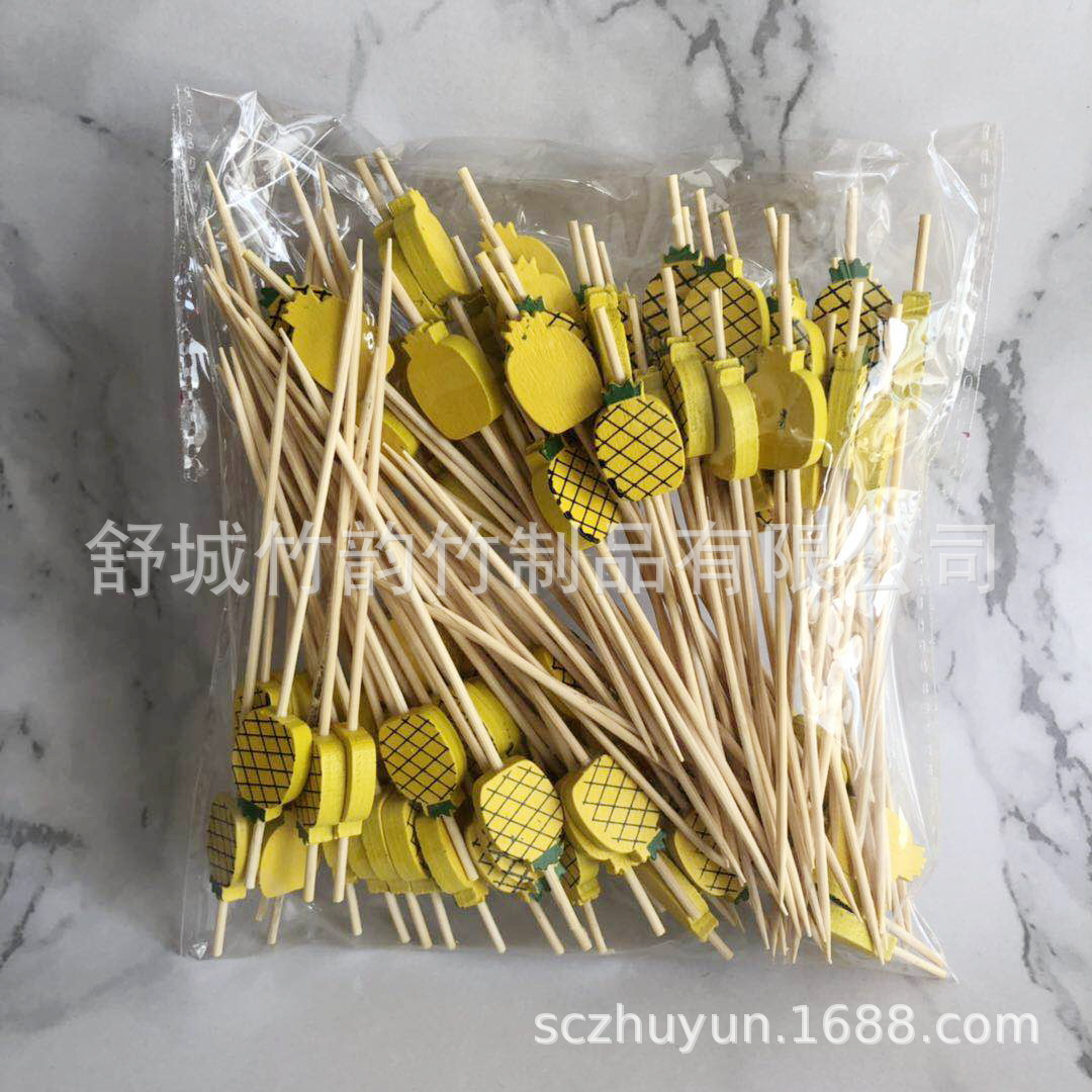 Disposable Bamboo Fruit Toothpick Fruit Fork Cocktail Sticks Cute Bamboo Creative Flower Toothpick Beads String Whole Disposable Bamboo Fruit Toothpick Fruit Fork Cocktail Sticks Cute Bamboo Creative Flower Toothpick Beads String Whole