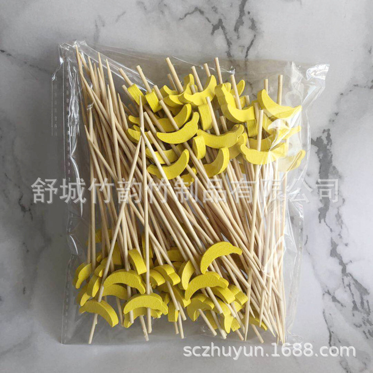 Disposable Bamboo Fruit Toothpick Fruit Fork Cocktail Sticks Cute Bamboo Creative Flower Toothpick Beads String Whole Disposable Bamboo Fruit Toothpick Fruit Fork Cocktail Sticks Cute Bamboo Creative Flower Toothpick Beads String Whole