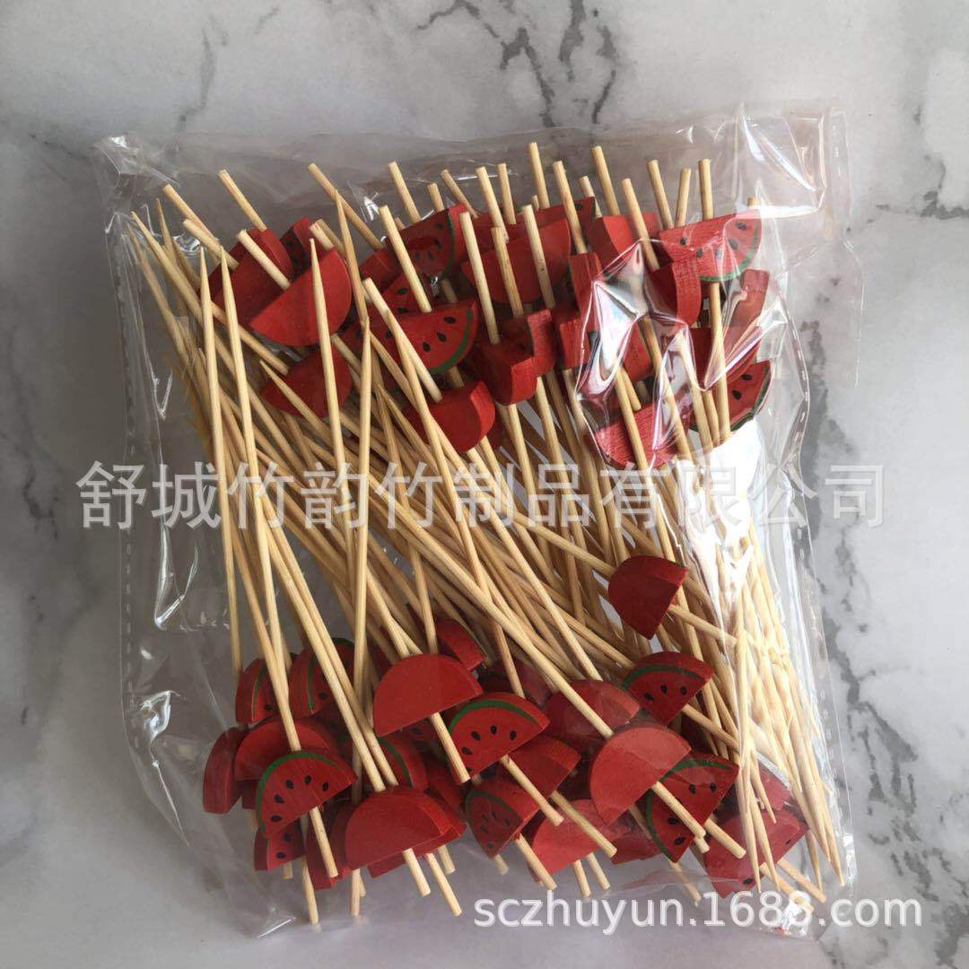 Disposable Bamboo Fruit Toothpick Fruit Fork Cocktail Sticks Cute Bamboo Creative Flower Toothpick Beads String Whole Disposable Bamboo Fruit Toothpick Fruit Fork Cocktail Sticks Cute Bamboo Creative Flower Toothpick Beads String Whole