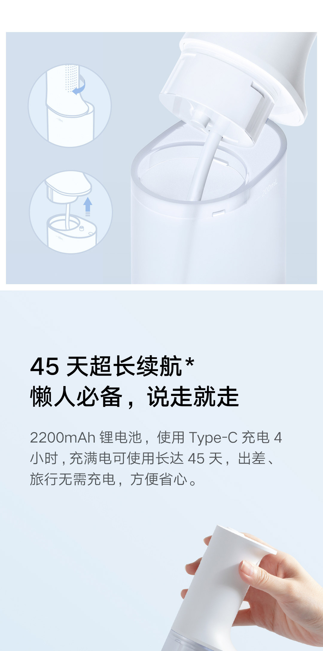 Water Pick Portable Men's and Women's Mouthwash Dental Floss Household Cleaning Oral Tooth Cleaning Water Toothpick Water Pick Portable Men's and Women's Mouthwash Dental Floss Household Cleaning Oral Tooth Cleaning Water Toothpick