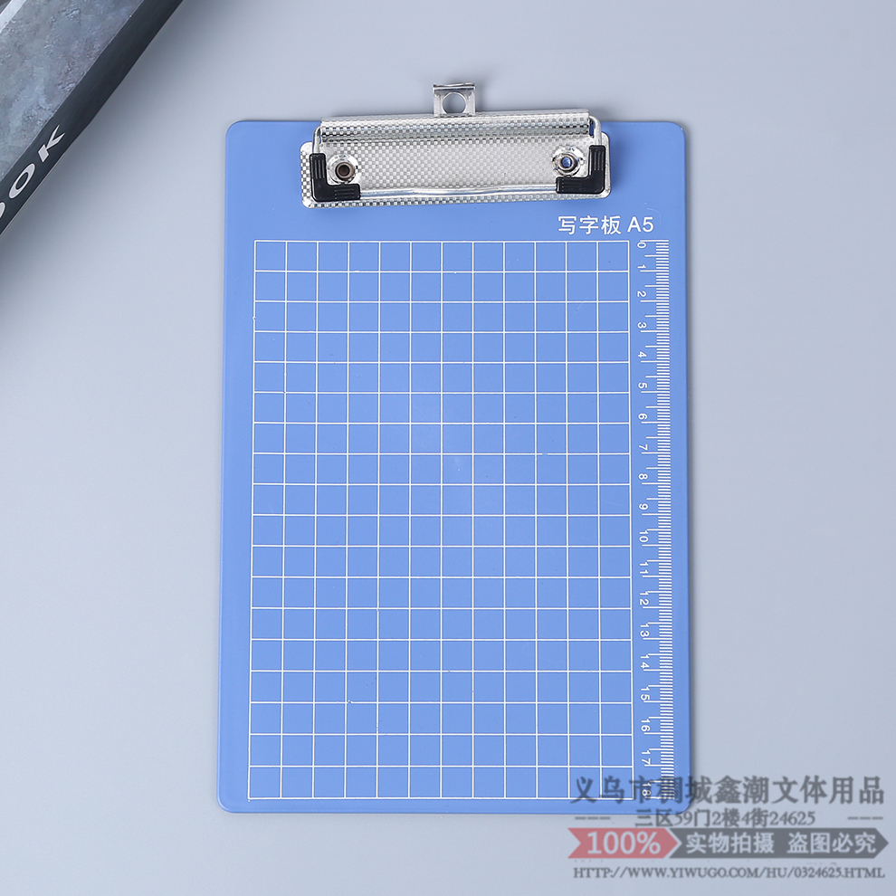 A4A5 Plastic Board Folder Folder Report Cover Ticket Clips Check Holder Plates Storage Clip Menu Clip Pad