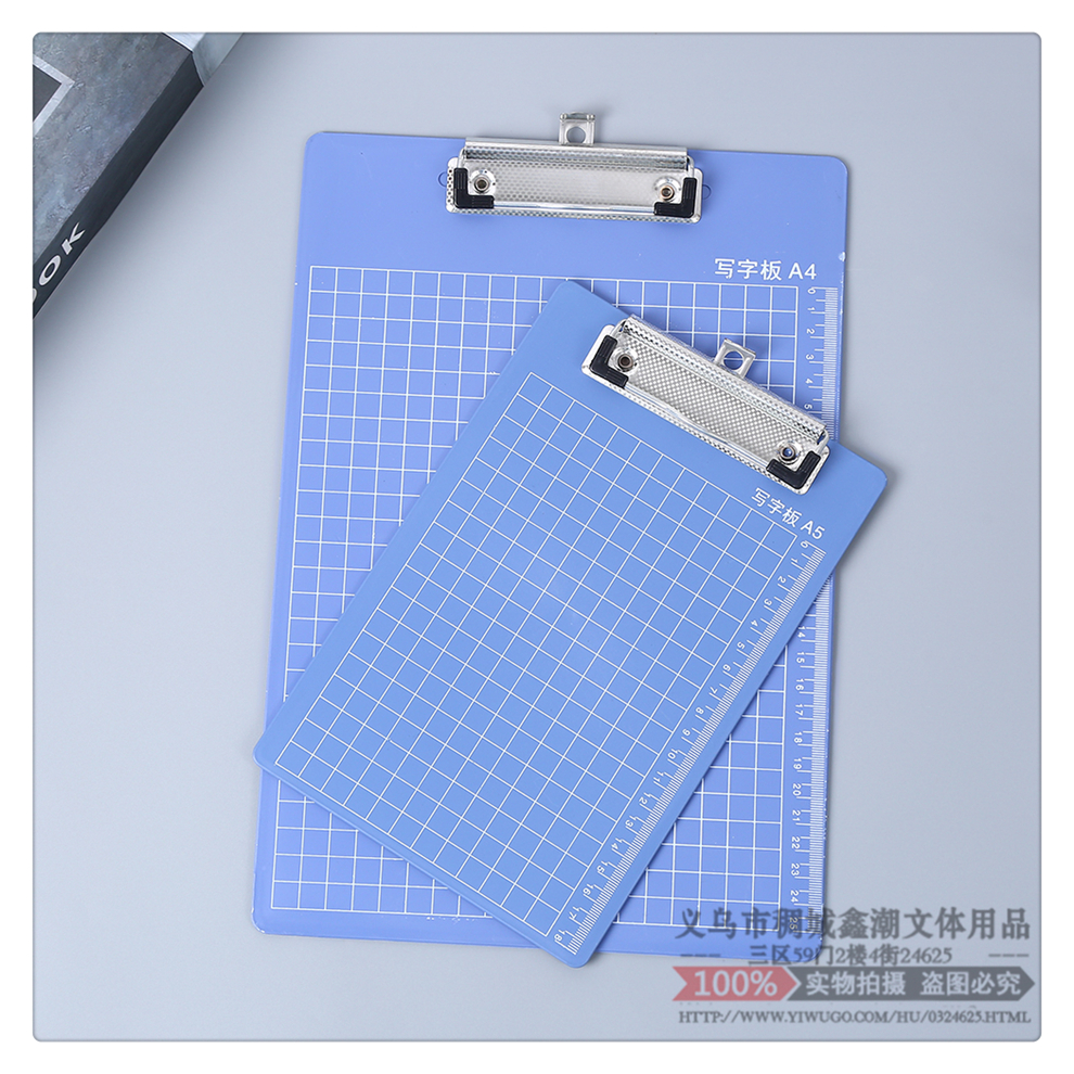 A4A5 Plastic Board Folder Folder Report Cover Ticket Clips Check Holder Plates Storage Clip Menu Clip Pad