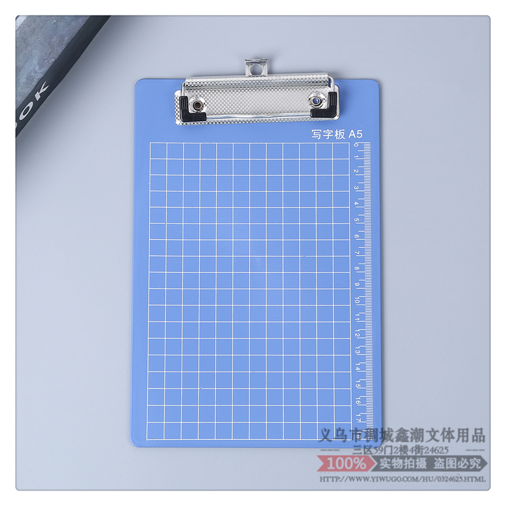 A4A5 Plastic Board Folder Folder Report Cover Ticket Clips Check Holder Plates Storage Clip Menu Clip Pad