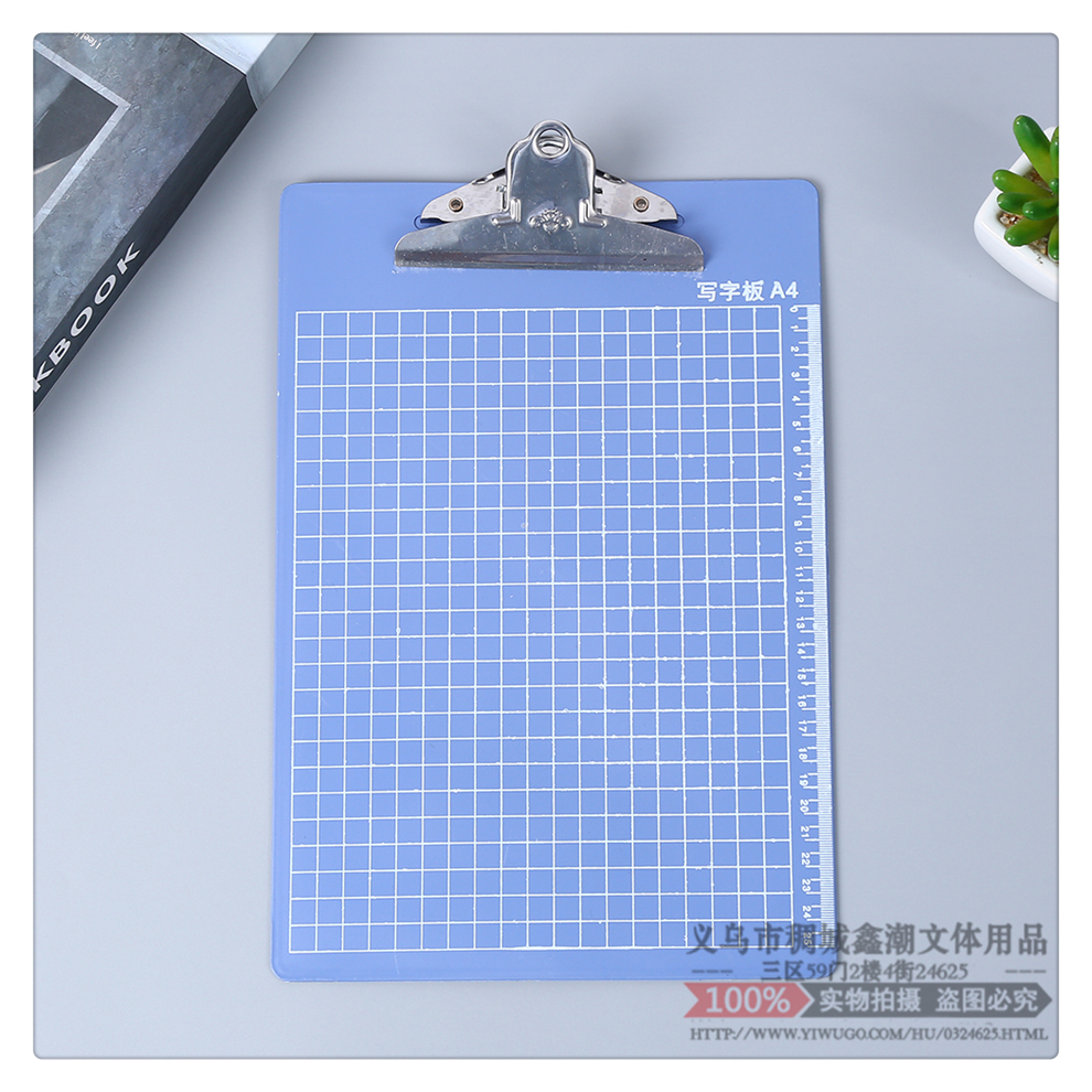 A4A5 Plastic Board Folder Folder Report Cover Ticket Clips Check Holder Plates Storage Clip Menu Clip Pad