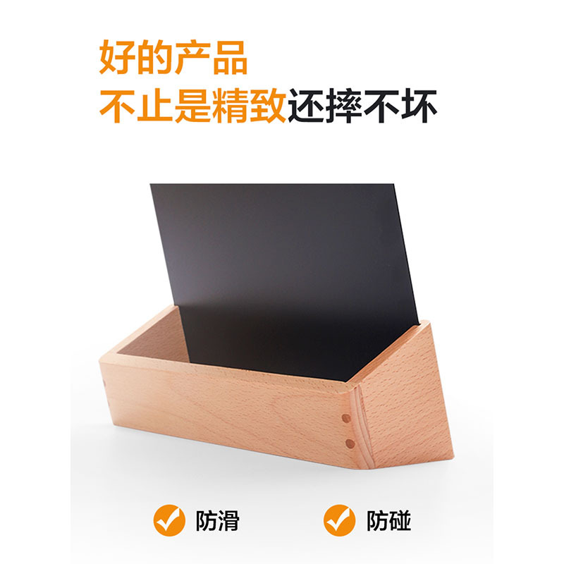Billboard Handwriting Creative Desktop Small Blackboard Milk Tea Shop DIY Menu Exhibition Board Stall Night Market Blackboard Vertical