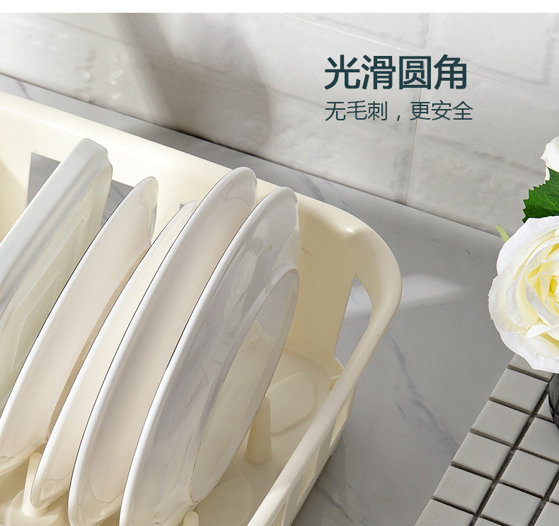 Yimei Plastic Bowl Drain Stand Creative Multi-Functional Kitchen Tableware Rack Plate Rack Dish Draining Rack Yimei Plastic Bowl Drain Stand Creative Multi-Functional Kitchen Tableware Rack Plate Rack Dish Draining Rack