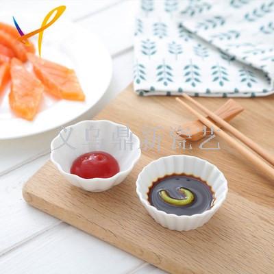 Simple and creative ceramic snacks dish plate set with European high-end fruit dessert dishes.
